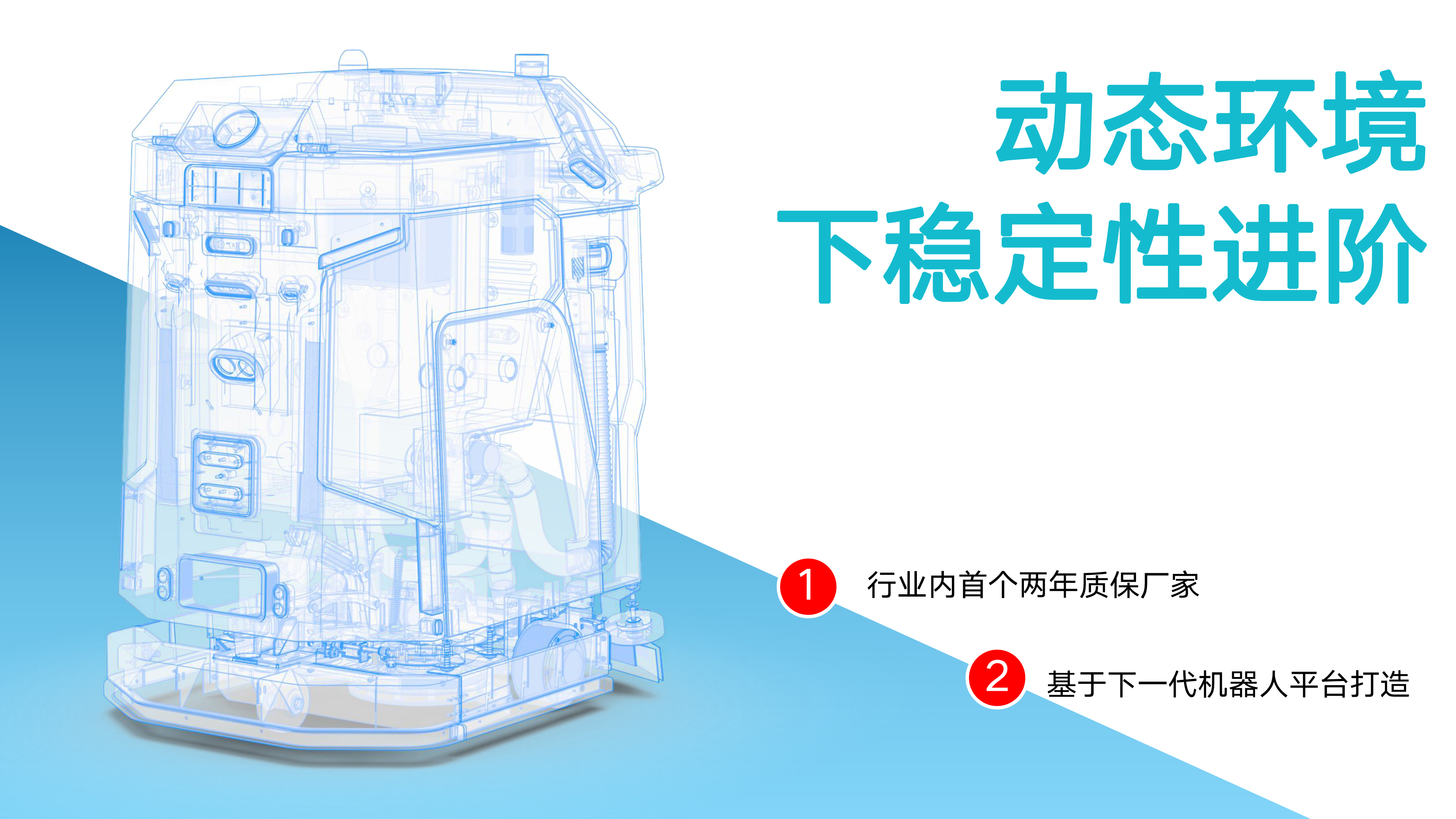 高性能清潔機器人